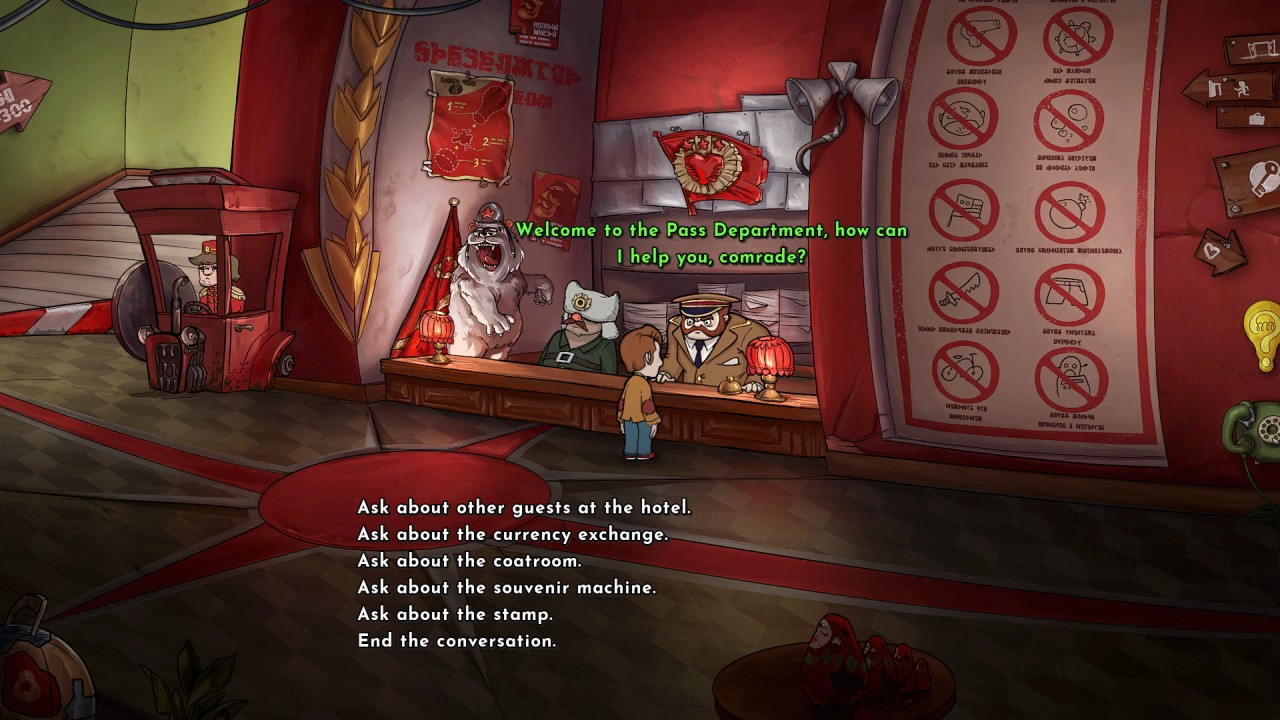 Irony Curtain&colon; From Matryoshka with Love